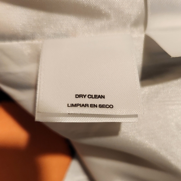 Nine West Women's Blazer Orange Blue and White Floral Jacket 14 Fully Lined - Picture 9 of 9